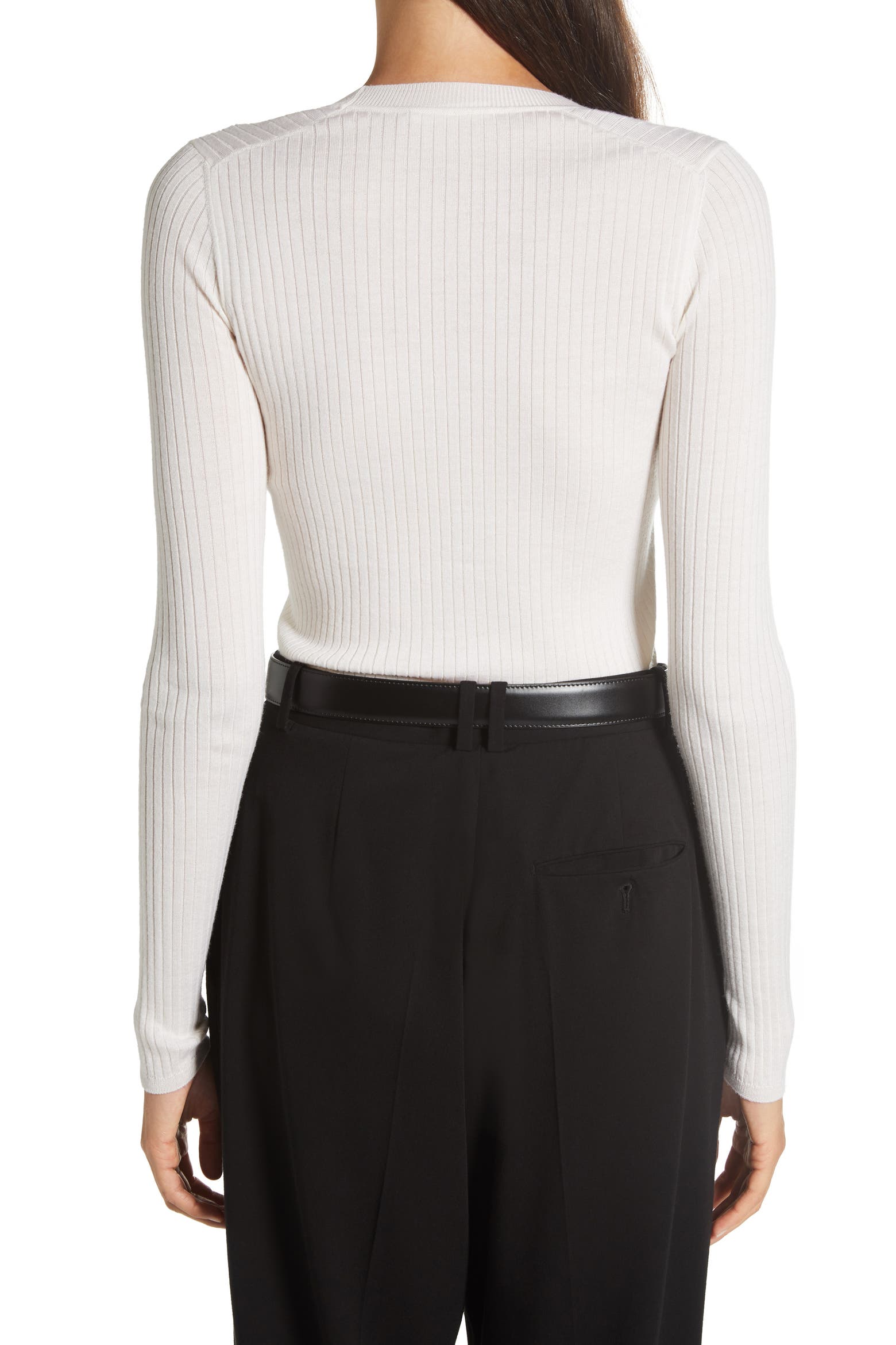 Is Rowing Good For Your Core The Row Amaia Merino Wool & Silk Sweater (Women) | Nordstrom