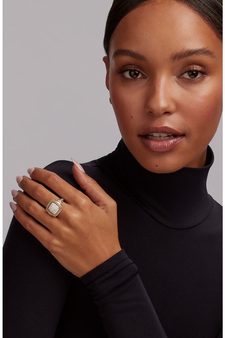 Rittenhouse Diamond Pavé Ring, Alternate, color, SILVER
