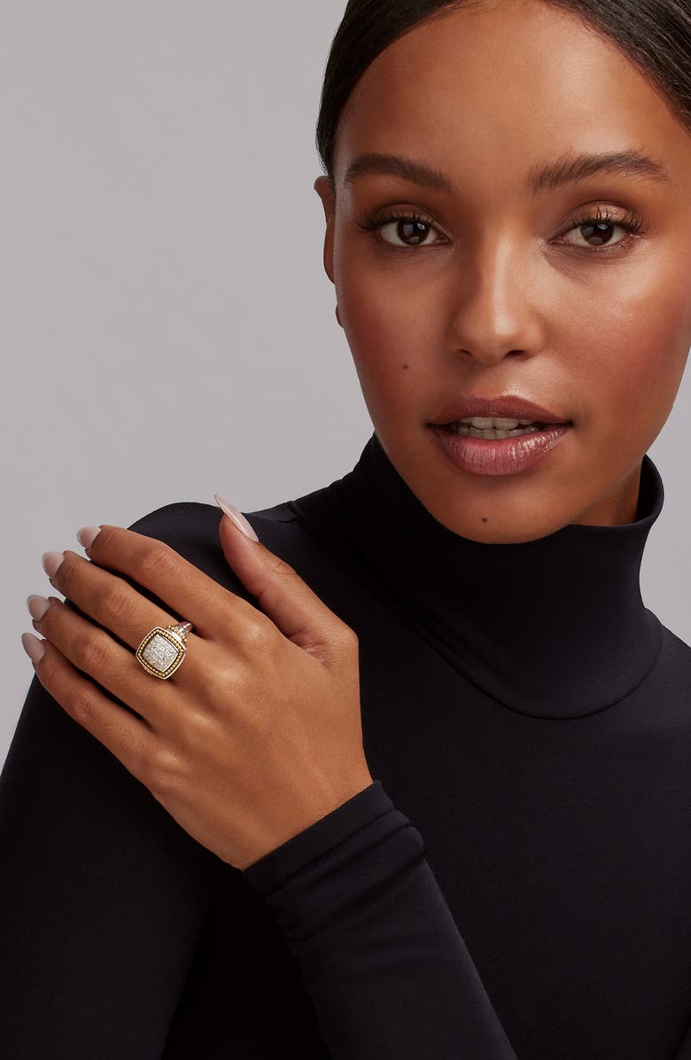 LAGOS Rittenhouse Diamond Pavé Ring, Alternate, color, Silver