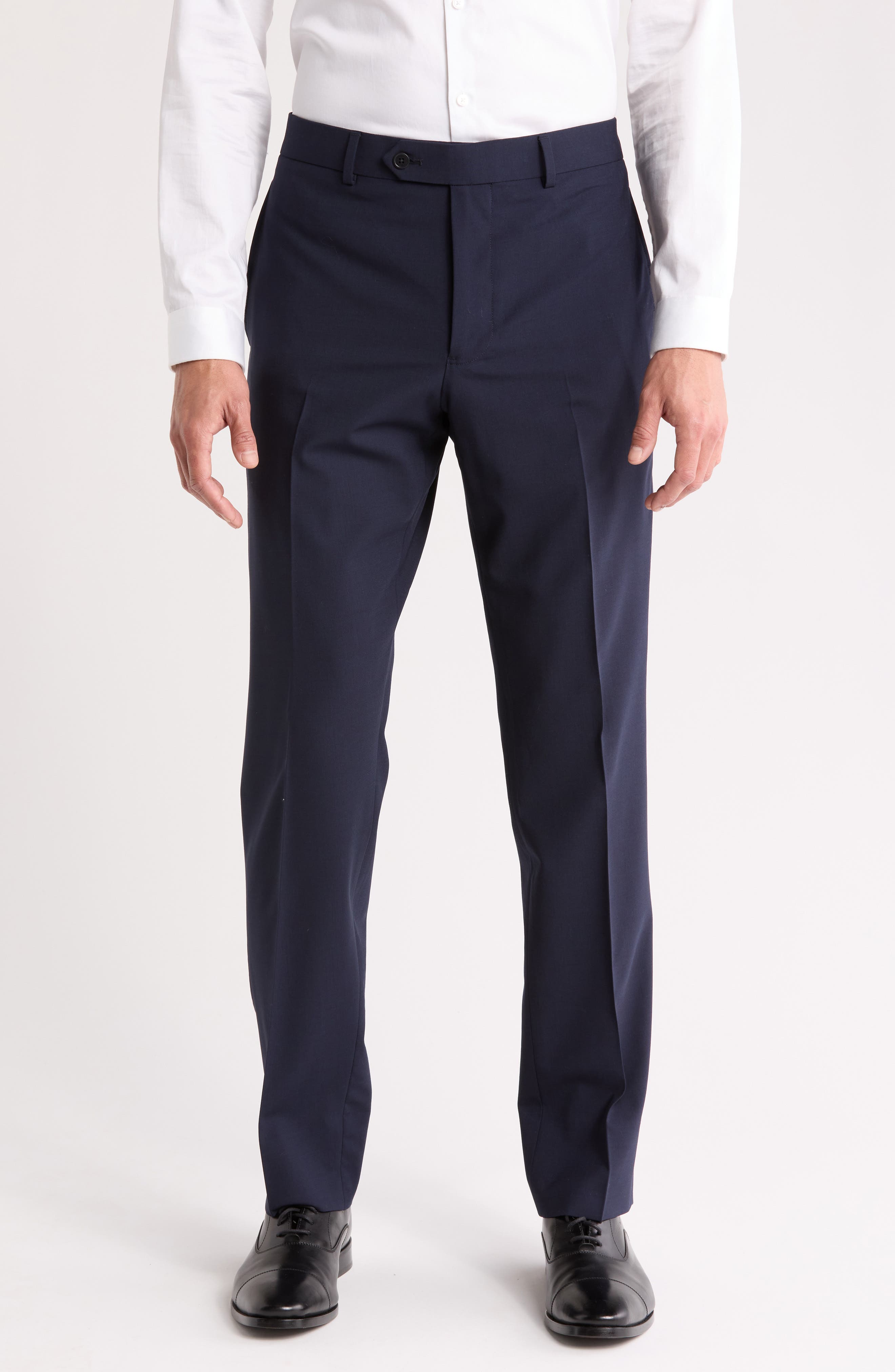 Brooks Brothers Classic Fit Wool Blend Suit Pants