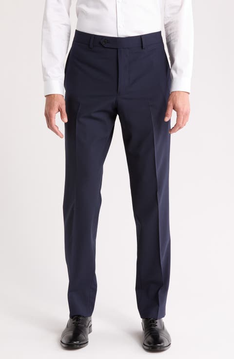 Classic Fit Wool Blend Suit Pants (Regular & Big)
