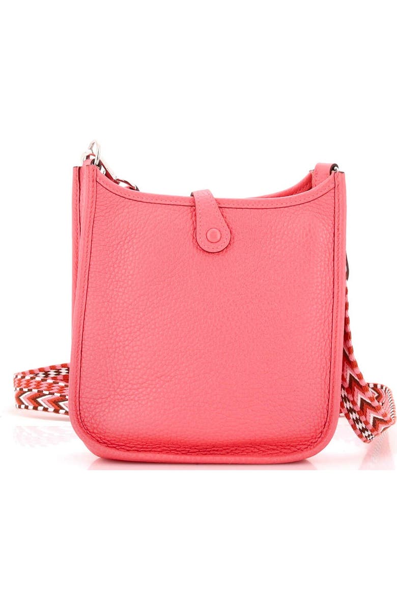 Pre-Owned Hermes Evelyne Bag Gen III Clemence TPM, Alternate, color, Rose Azalee