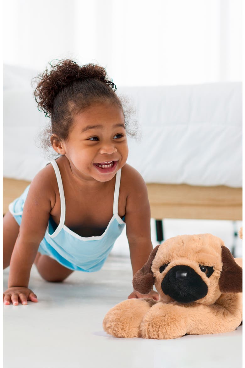 Puggle Plush Stuffed Animal, Alternate, color, BEIGE/ BROWN
