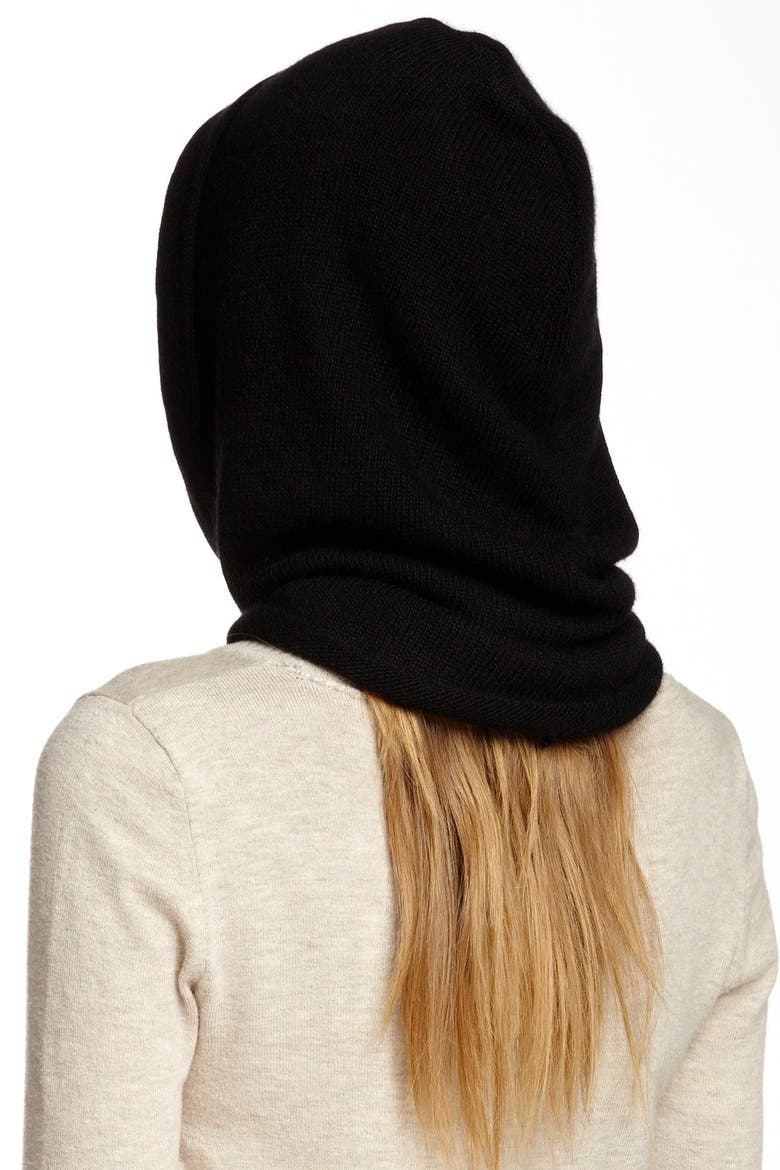 Cashmere Snood - Unisex, Main, color, BLACK