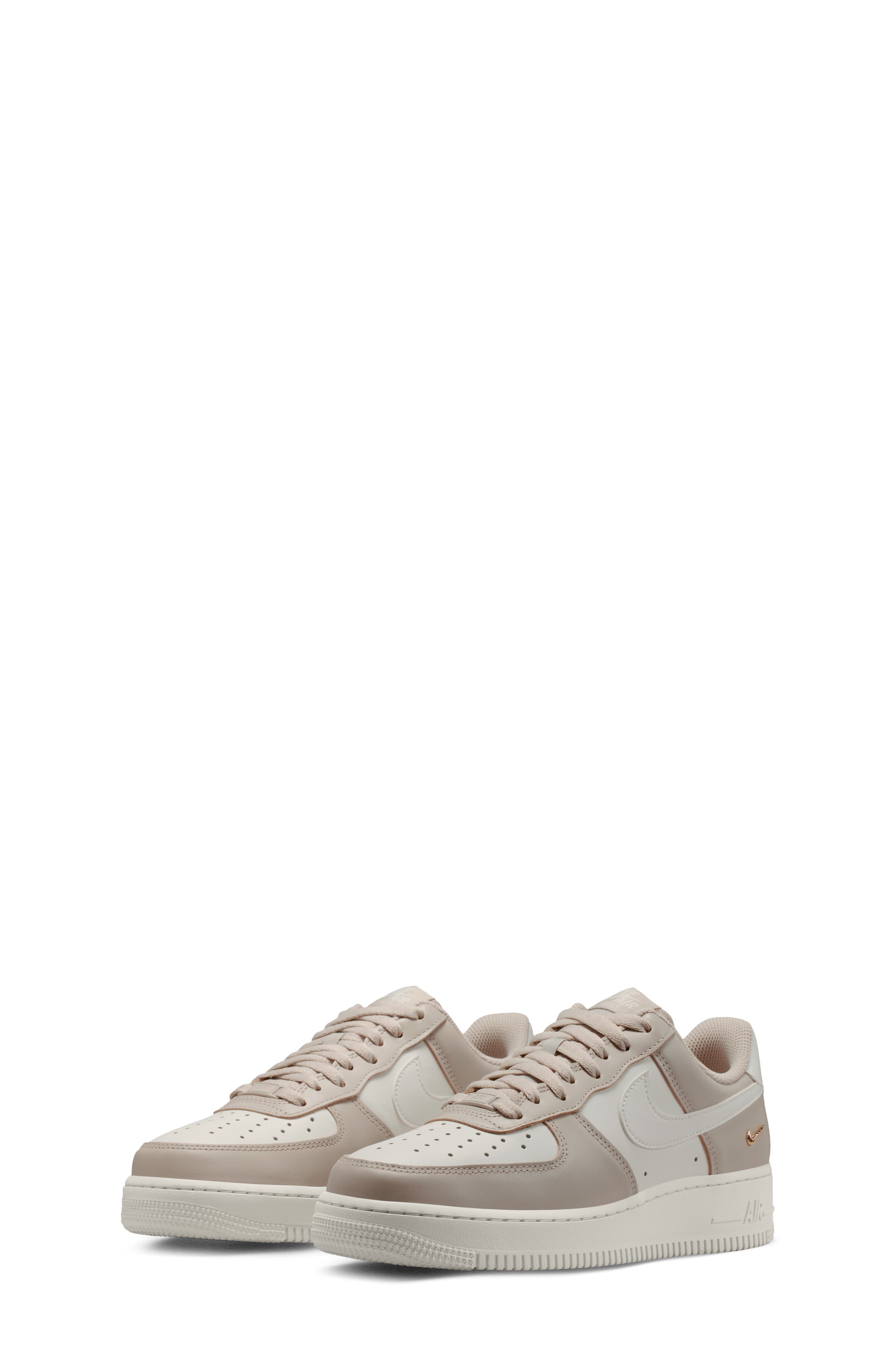 Air Force 1 '07 Basketball Sneaker, Main, color, CREAM/ GOLD/ SAIL
