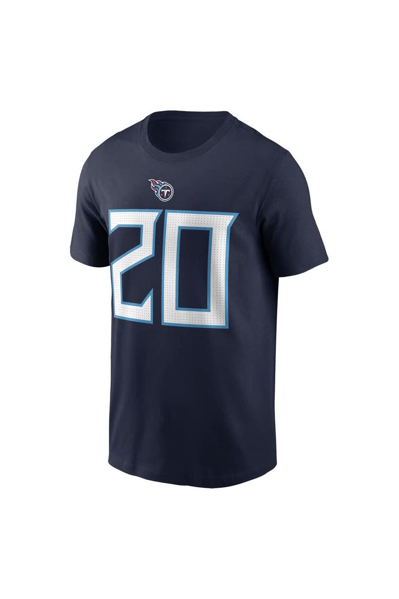 Men's Nike Tony Pollard Navy Tennessee Titans Player Name & Number T-Shirt, Alternate, color, Navy