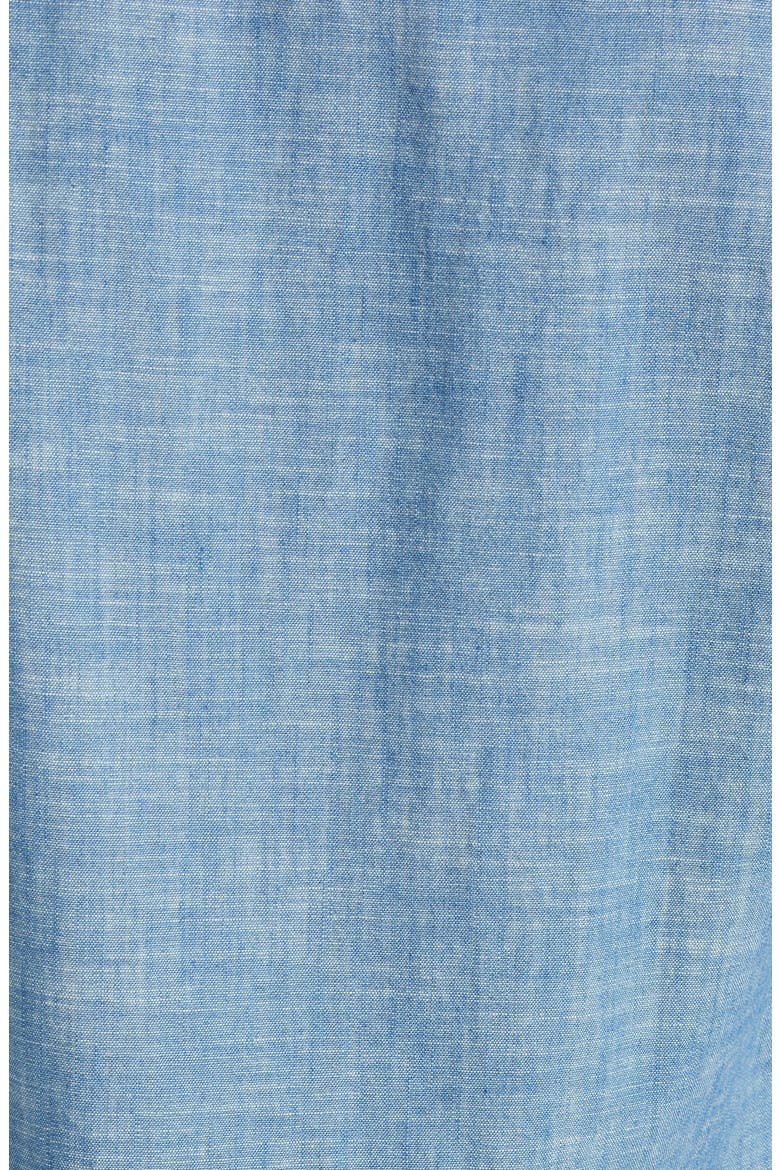 Crown Crafted Selvedge Cotton Chambray Button-Up Shirt, Alternate, color, LIGHT CHAMBRAY