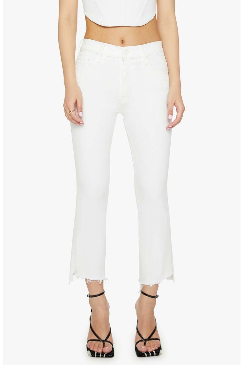 Lil' Insider Fray Step Hem Crop Bootcut Jeans, Main, color, FAIREST OF THEM ALL