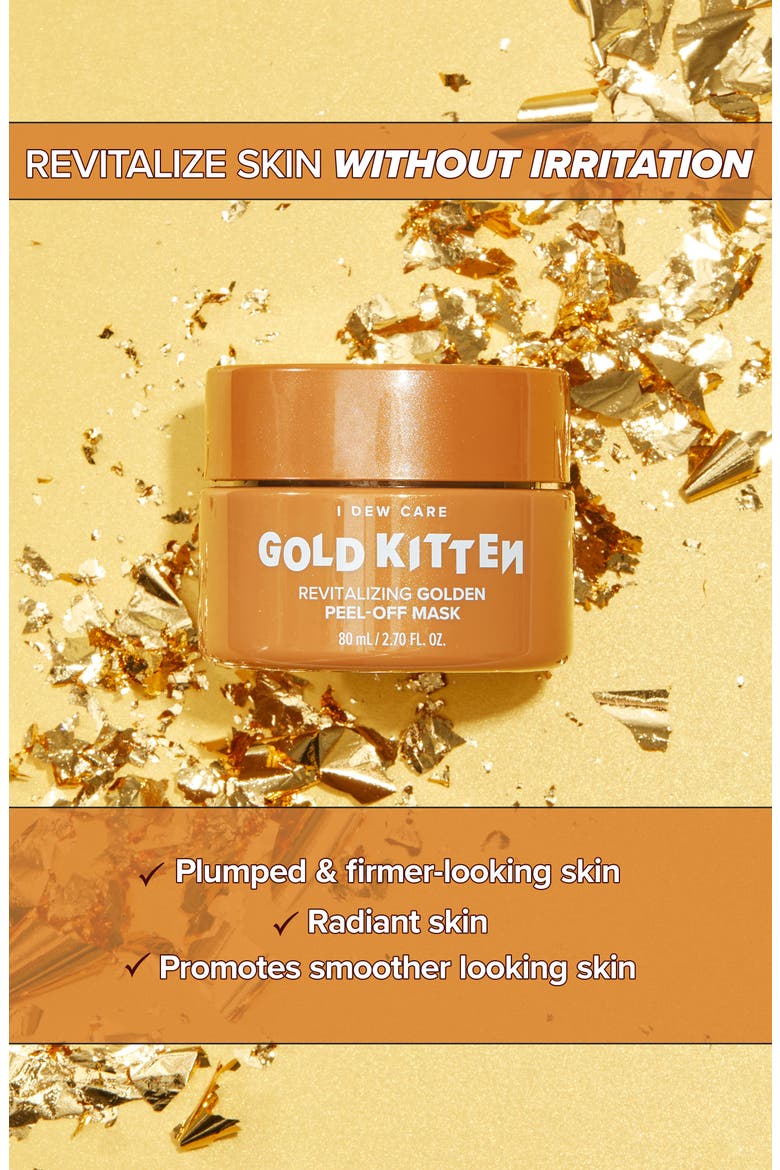 Gold Kitten Peel-Off Mask, Alternate, color, NO COLOR