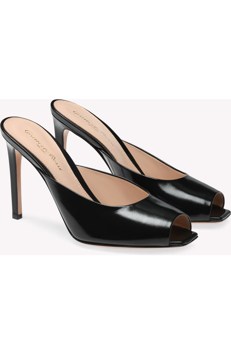 Gianvito Rossi Ethel Mule, Alternate, color, Black Nappa