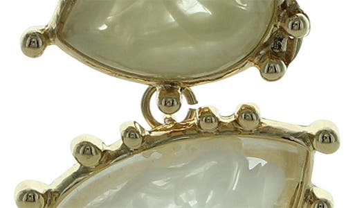 Olivia Welles Laylana Pear Resin Drop Earrings In Multi