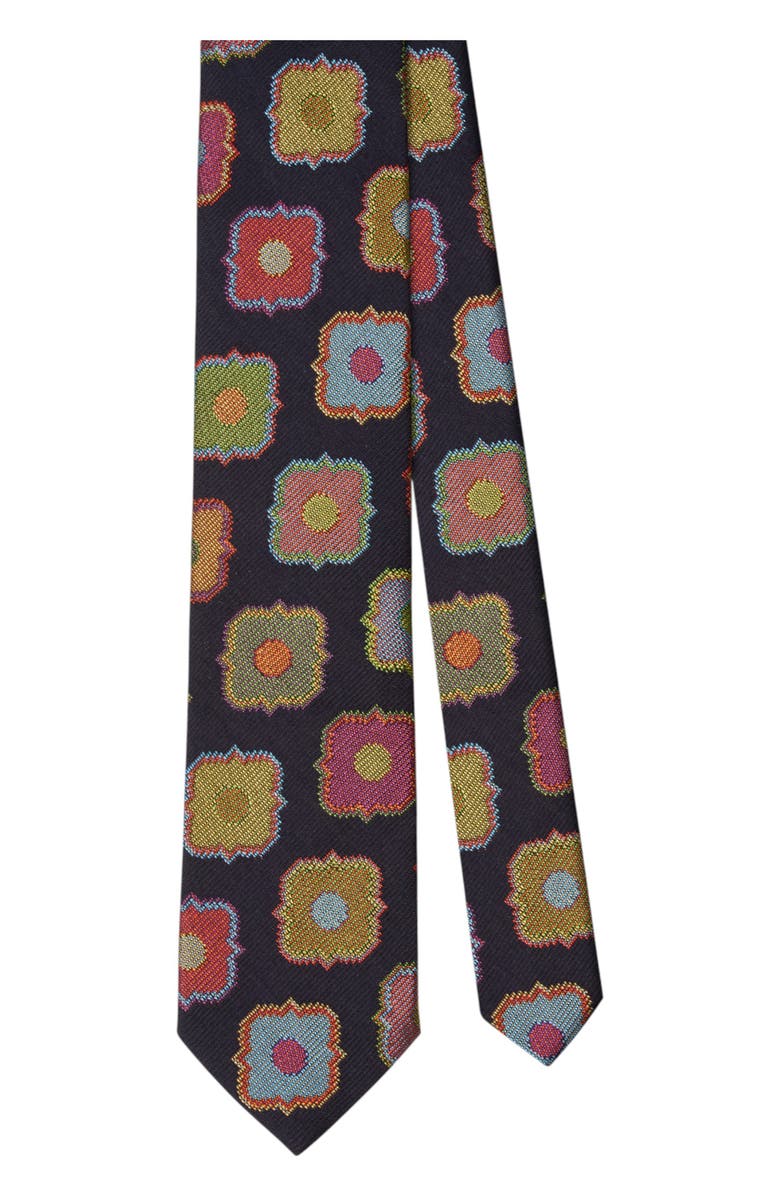 Robert Talbott Robert Large Medallion Best of Class Necktie, Main, color, Light Blue