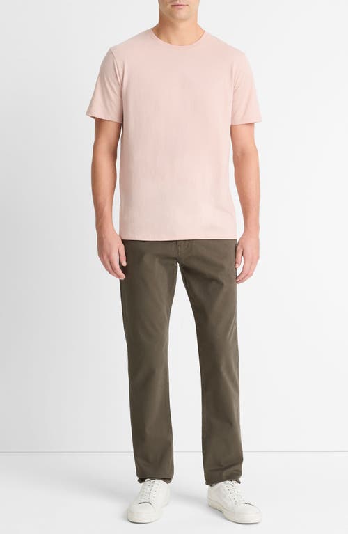 VINCE VINCE PIMA COTTON PIQUÉ LONG SLEEVE T-SHIRT