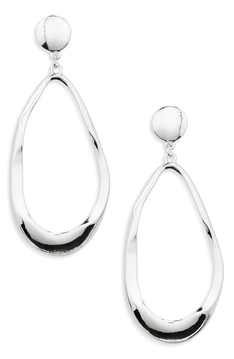 NORDSTROM RACK Metal Drop Earrings, Main, color, 