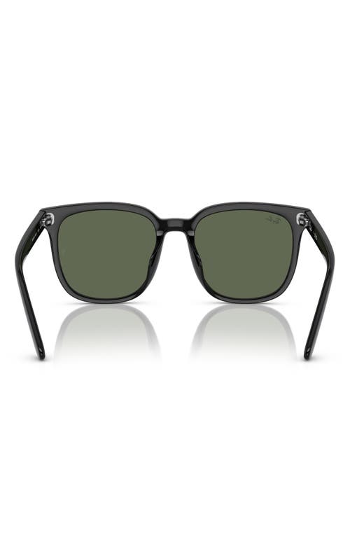 Ray Ban Ray-ban 55mm Square Sunglasses In Black