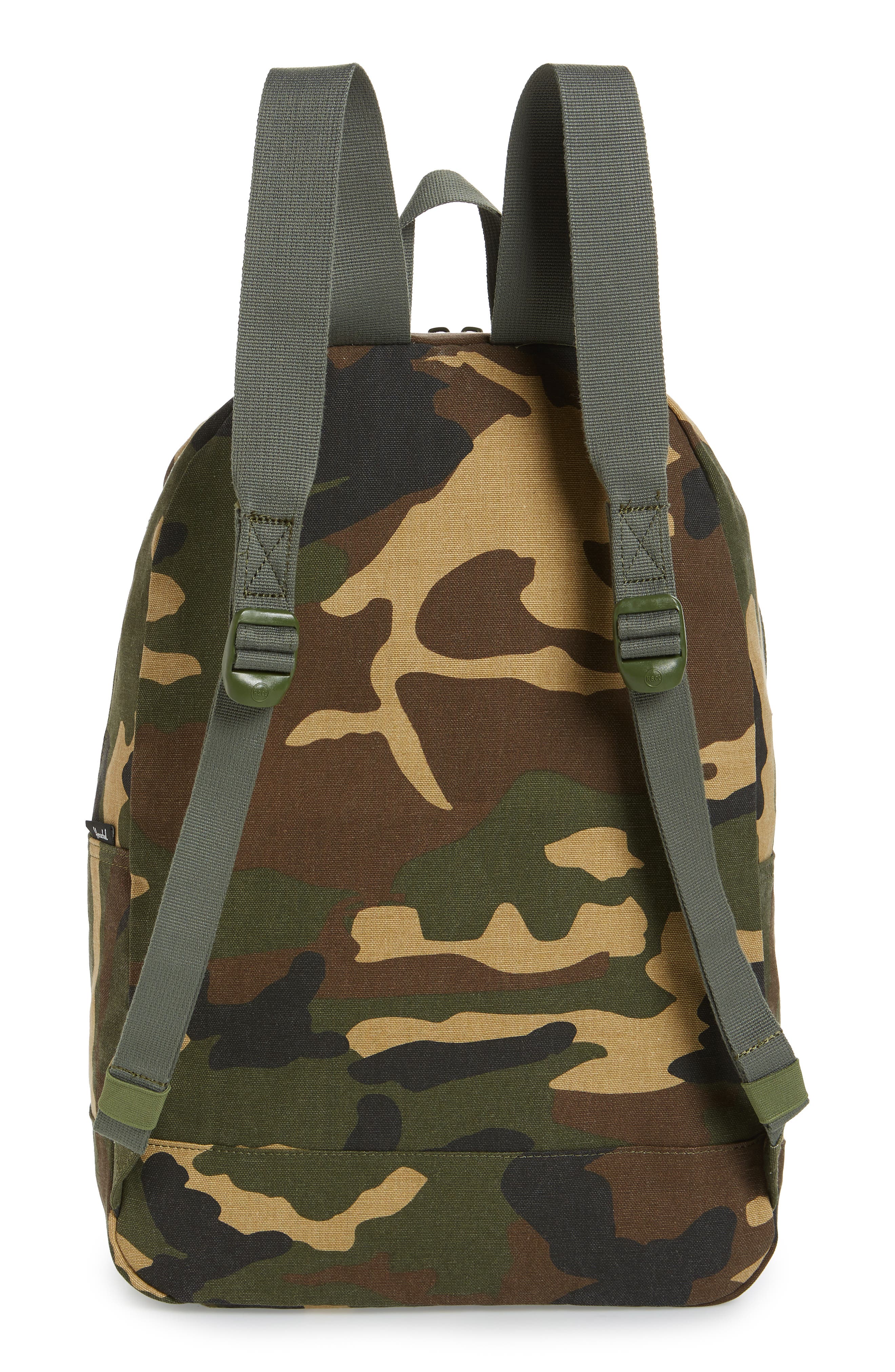 Cotton Casuals Daypack Backpack, Alternate, color, WOODLAND CAMO