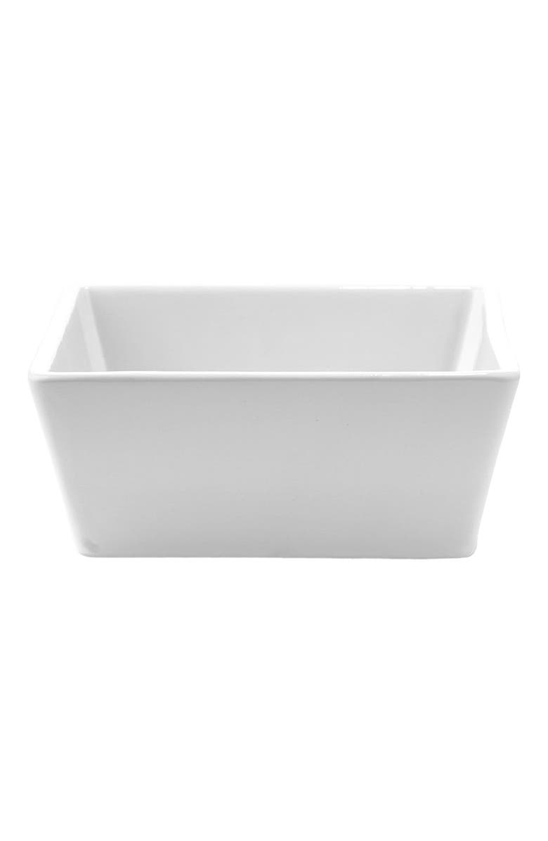 Stone Lain Grace Stoneware 4-Piece Bowl Set, Main, color, White