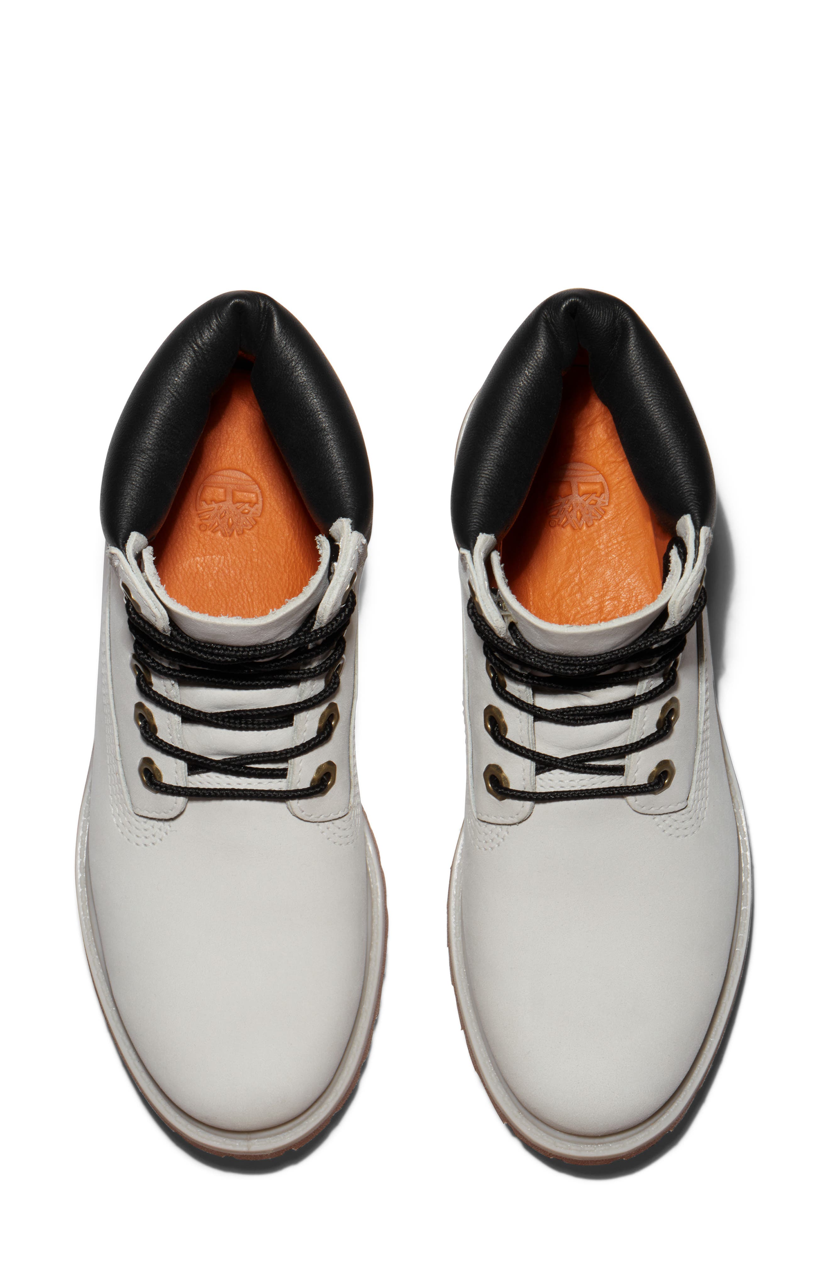 Premium Waterproof Lug Sole Boot, Alternate, color, LIGHT GREY