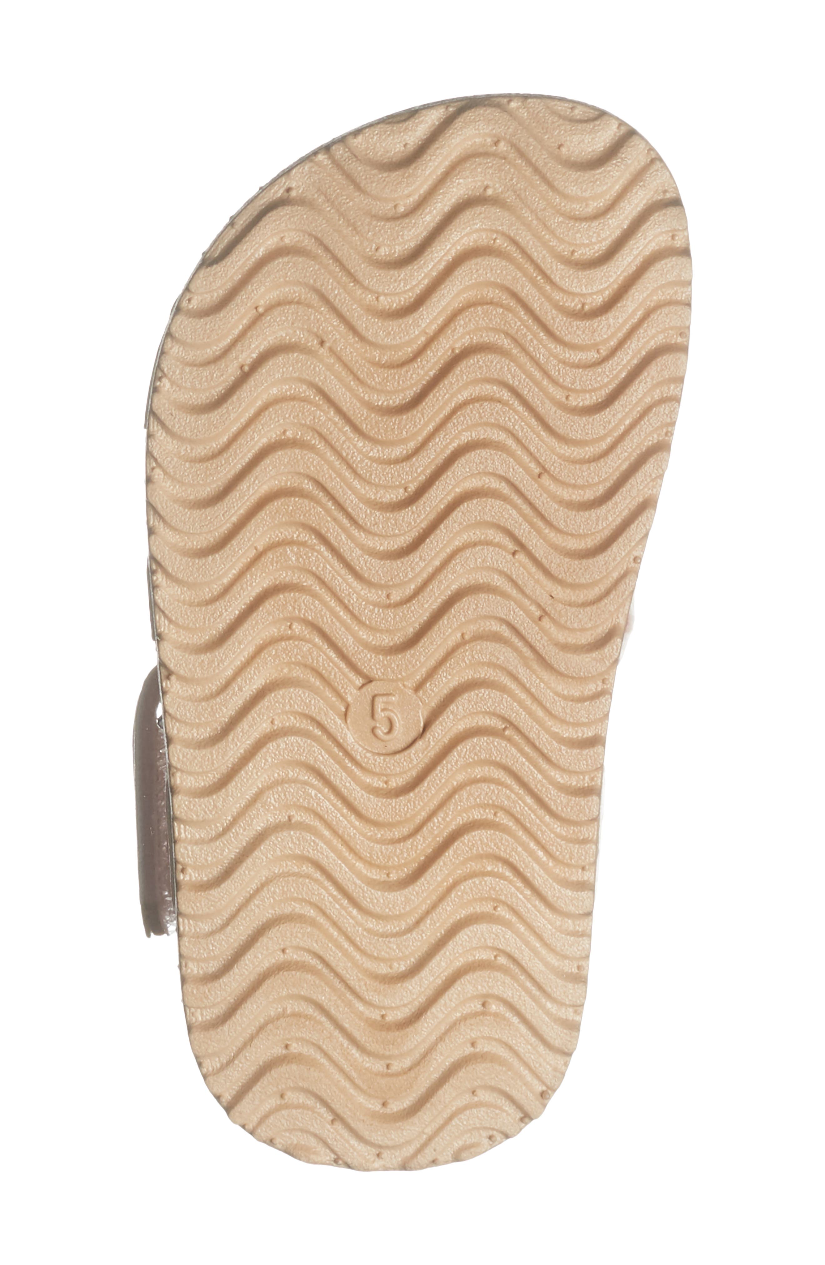 bebe Rhinestone Embellished Sandal, Alternate, color, Pink