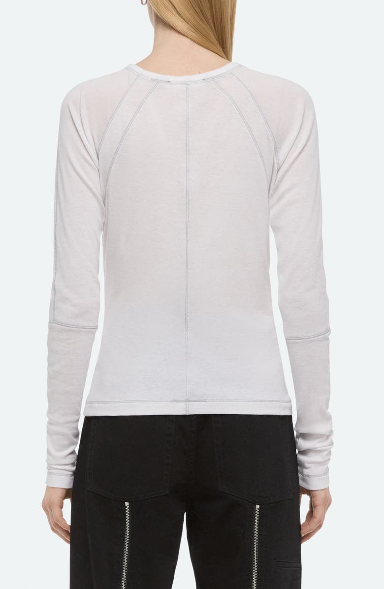 Helmut Lang BMX Raglan Top, Alternate, color, Optic White