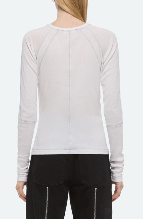 Helmut Lang Bmx Raglan Top In Gold