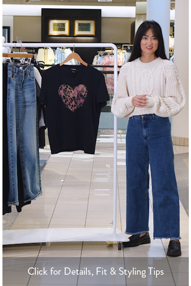 Heart Cotton Graphic T-Shirt video