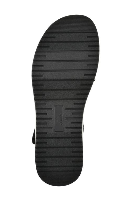 Cliffs By White Mountain Hapford Sandal In Black Nubuck