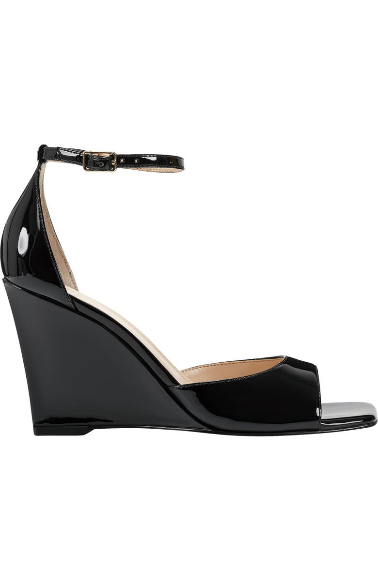 Marc Fisher LTD Camira Ankle Strap Wedge Sandal, Alternate, color,