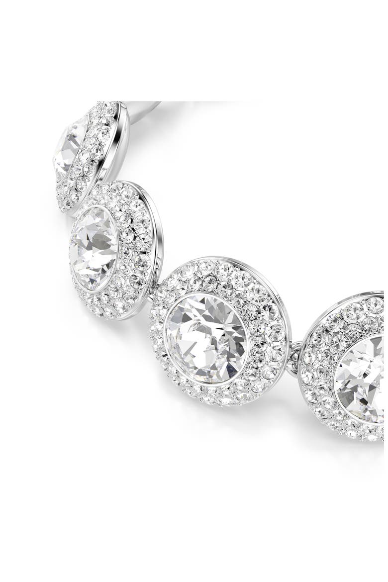 Una Angelic Crystal Bracelet, Alternate, color, WHITE/ SILVER