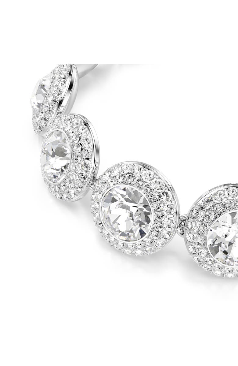Swarovski Una Angelic Crystal Bracelet, Alternate, color, White/ Silver