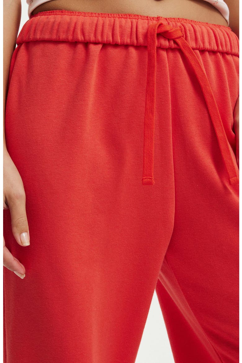Women's Classic Fleece Wide Leg Sweatpant, Alternate, color, Vermillion