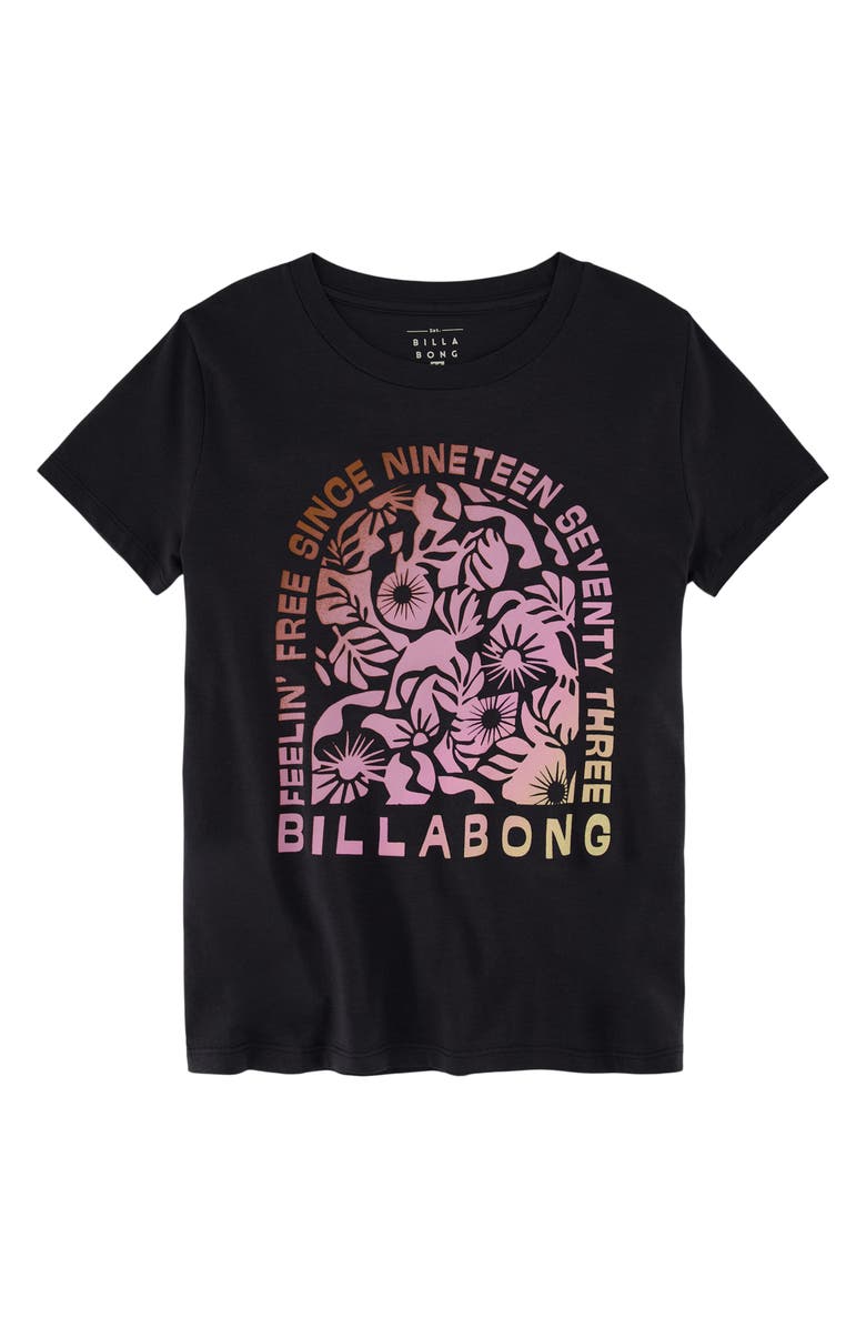 Billabong Kids' Free Since '73 Cotton Graphic T-Shirt, Main, color, 