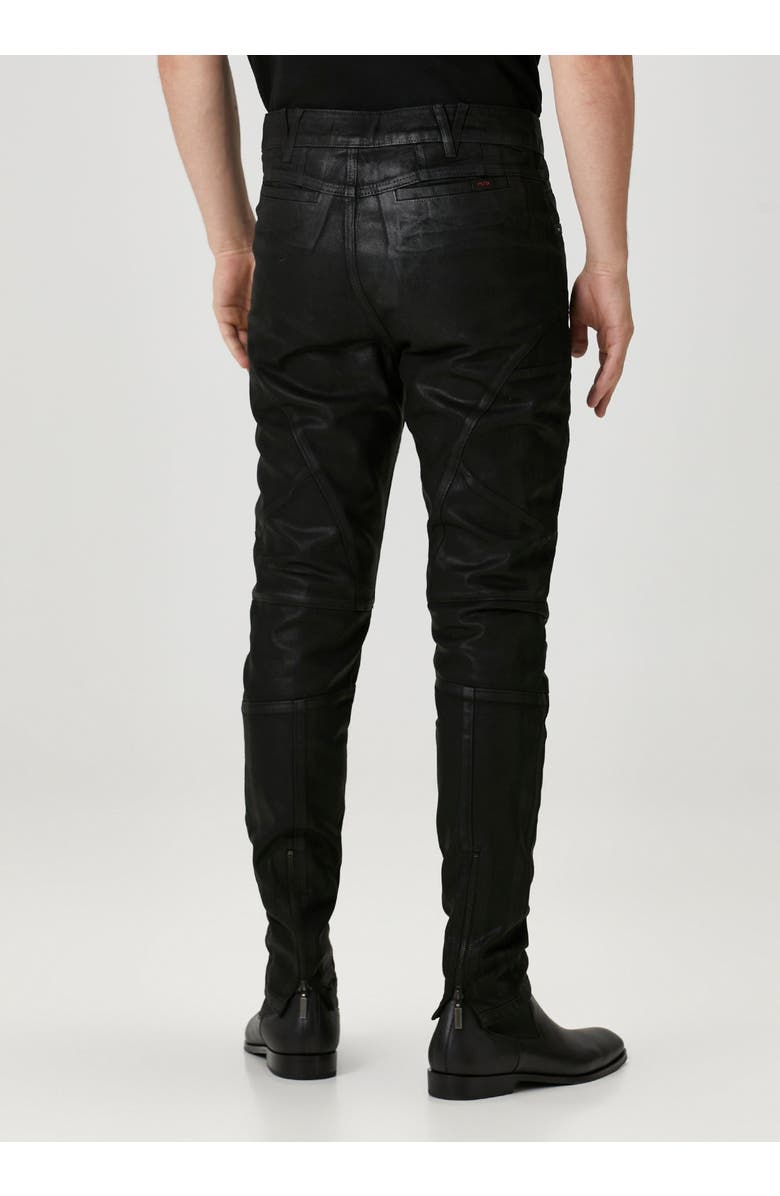 PCFG Pure Cotton Shiny Coated Denim Pant, Alternate, color, Black