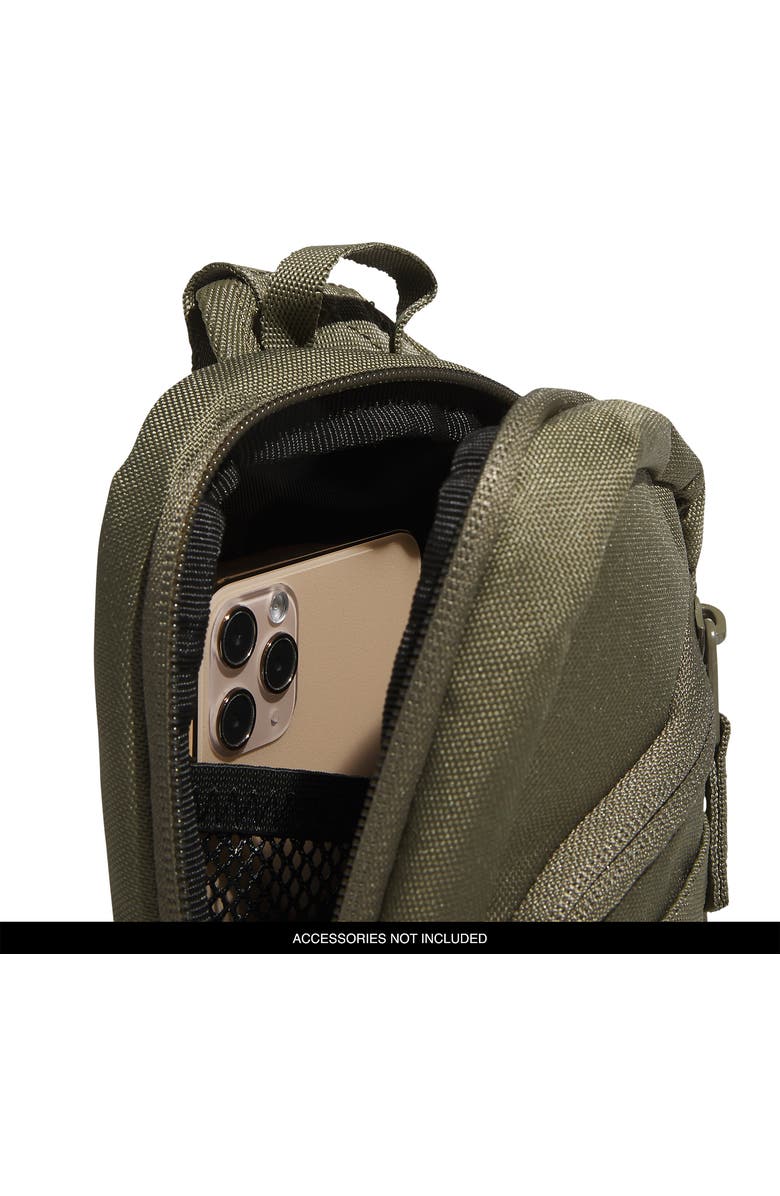 adidas Prime Mini Sling Crossbody Bag, Alternate, color, Olive Strata Green
