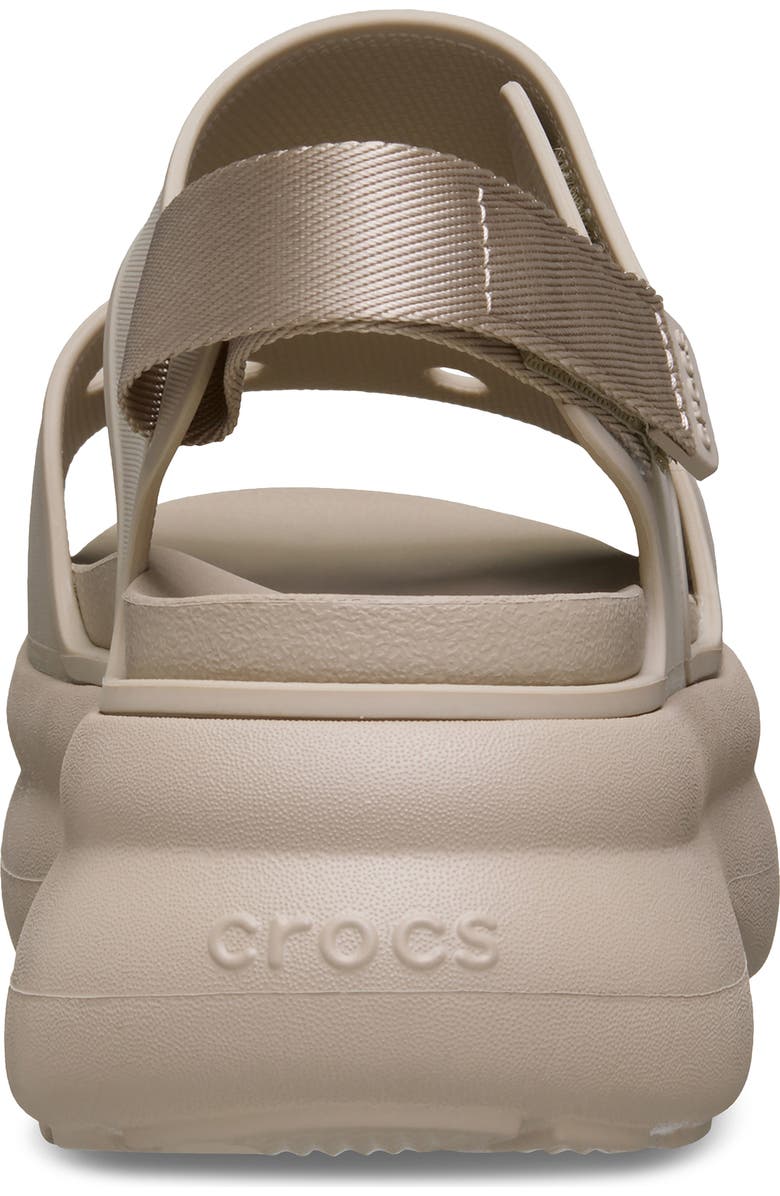 CROCS Soho Platform Sandal, Alternate, color, Brown