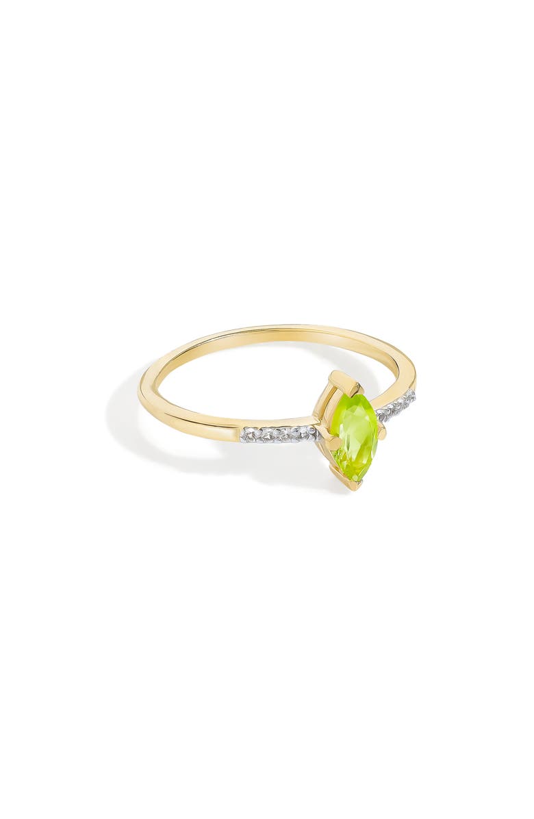 YS GEMS Marquis Gemstone Ring, Alternate, color, Light Green