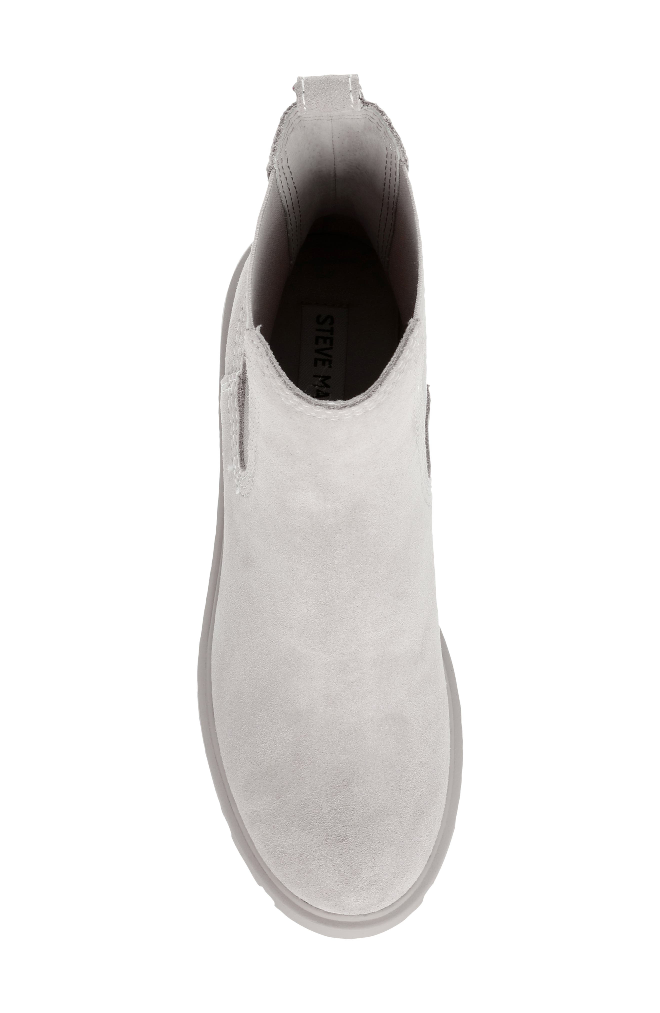 Haylan Chelsea Boot, Alternate, color, GREY SUEDE