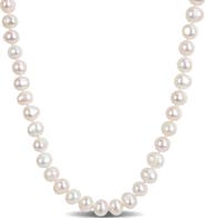DELMAR 7-8mm Cultured Freshwater Pearl Necklace
