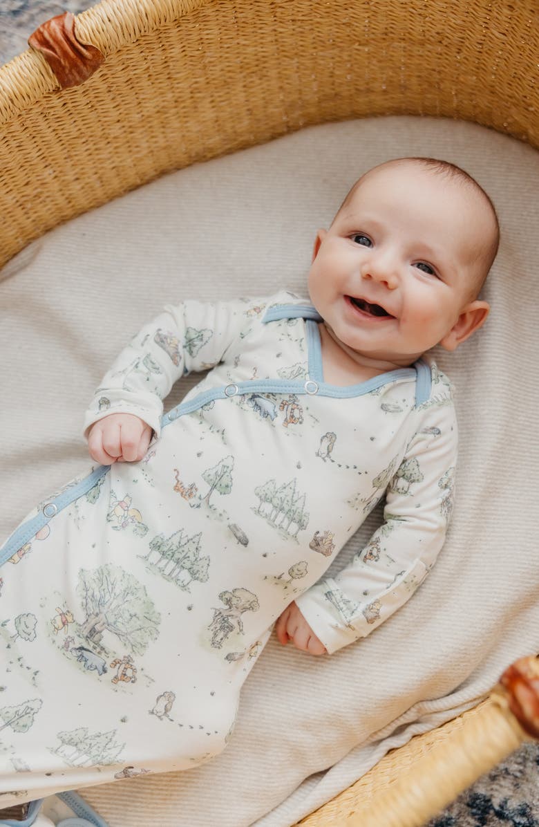 Copper Pearl Hundred Acre Woods Knotted Gown, Alternate, color, Hundred Acre Wood