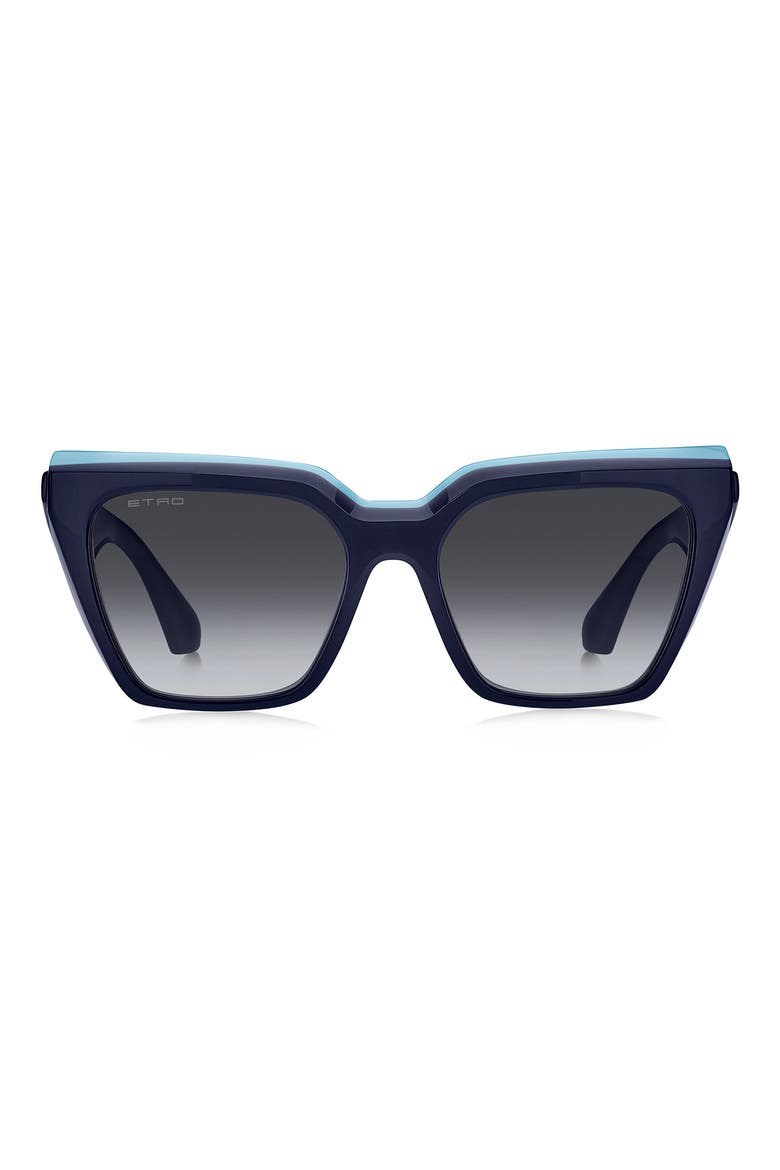 55mm Cat Eye Sunglasses, Main, color, 0ZX9-9O