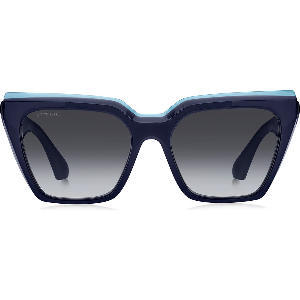 Etro 55mm Cat Eye Sunglasses