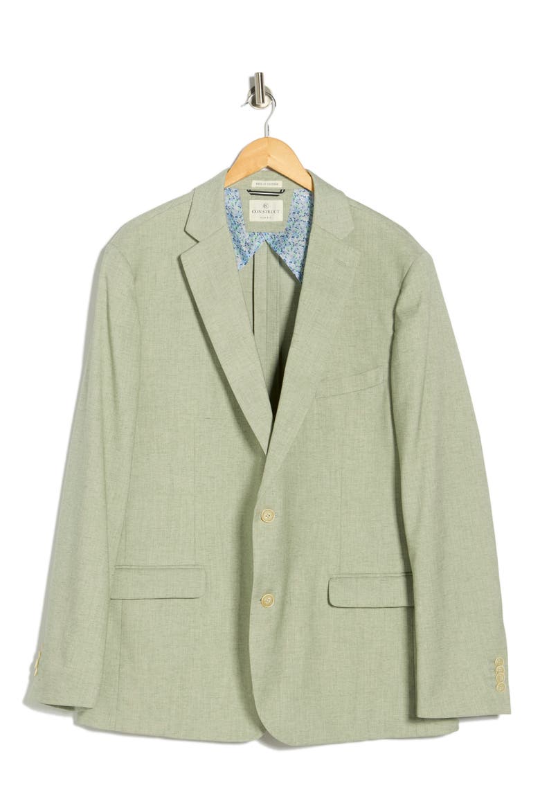 Lino Two-Button Sport Coat, Alternate, color, GREEN
