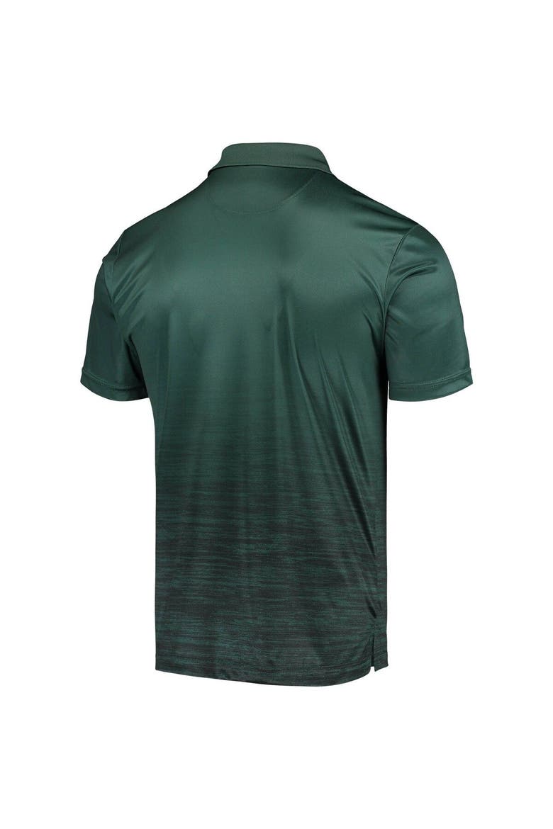 Men's Colosseum Green Colorado State Rams Marshall Polo, Alternate, color, Green