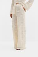 Malina Aleya Wide Crochet Pants