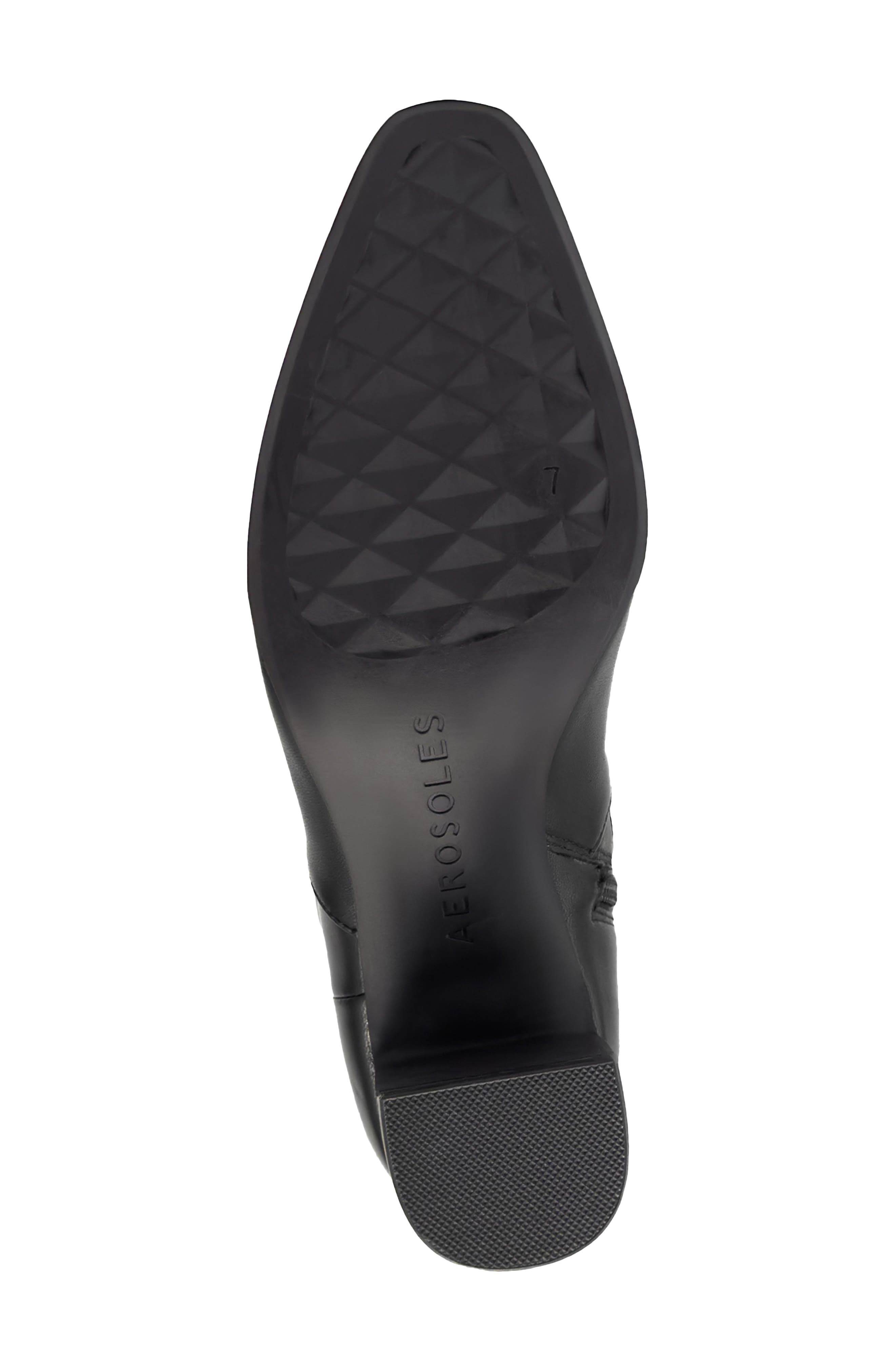 Aerosoles Minerva Knee High Boot, Alternate, color, Black Leather