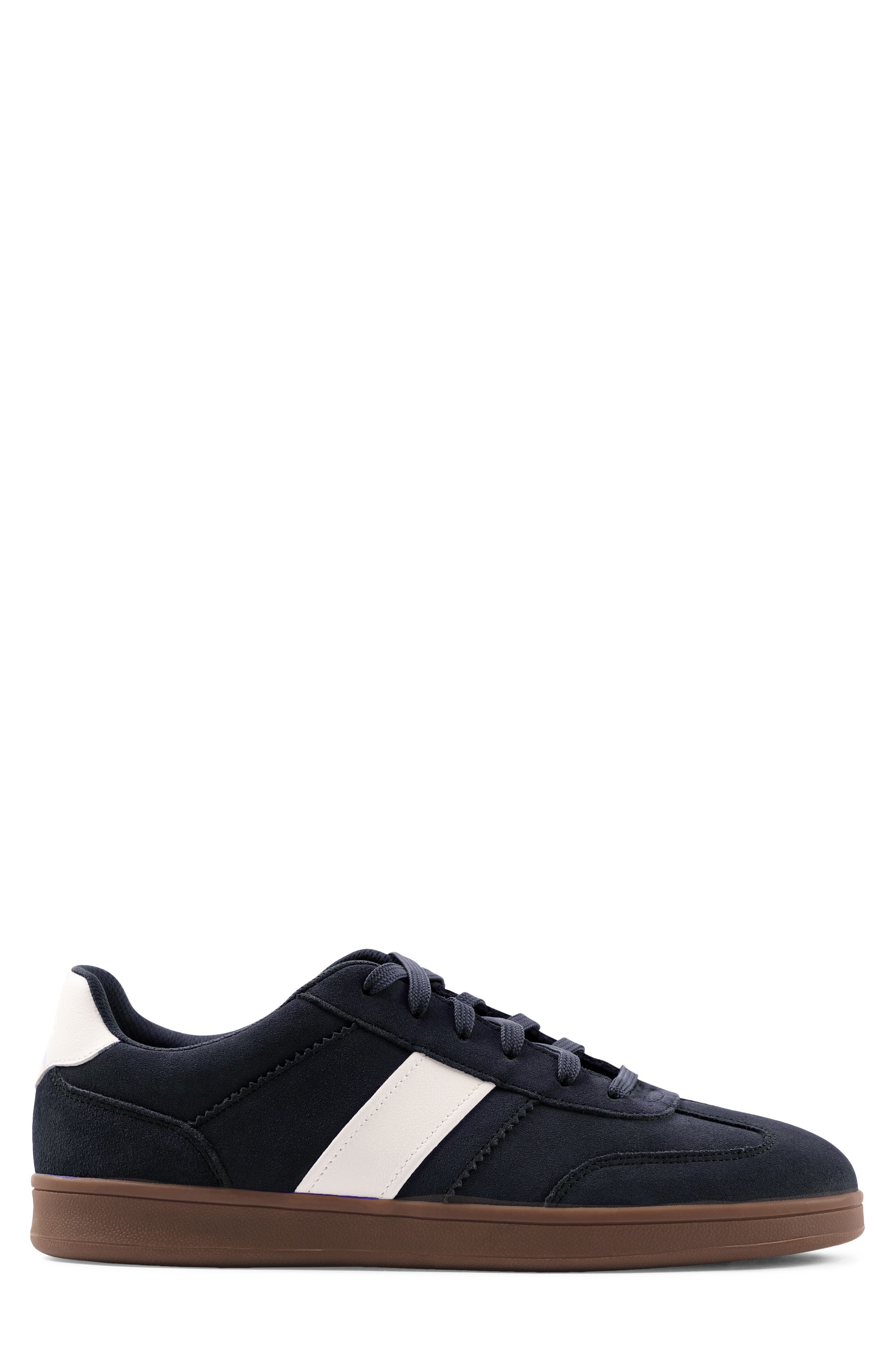 Seco Speed Leather Sneaker, Alternate, color, NAVY SUEDE