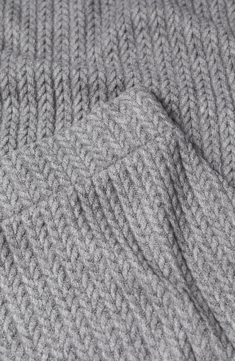 MANGO Cable Knit Skirt, Alternate, color,