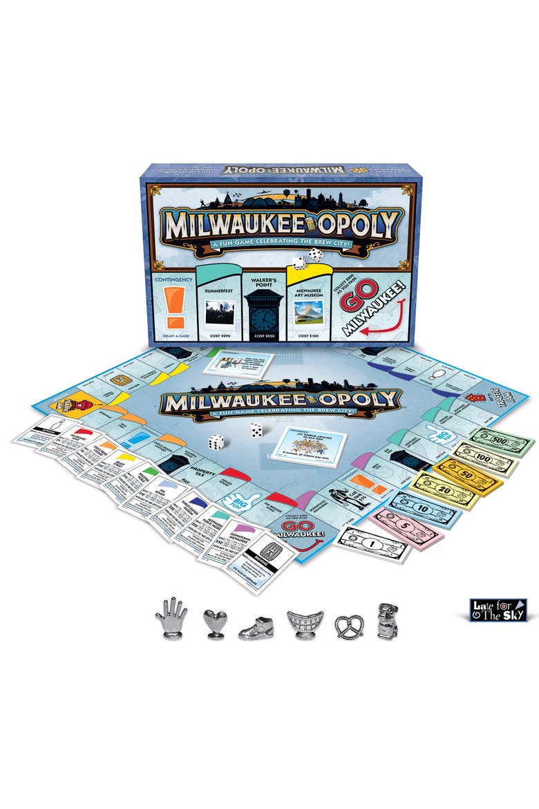 Milwaukeeopoly Monopoly Board Game, Alternate, color, Multicolored