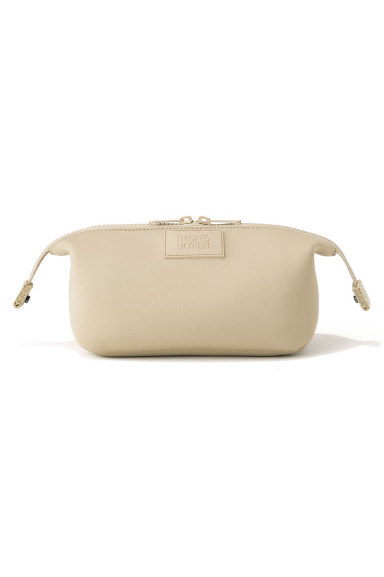 Small Hunter Neoprene Toiletry Bag, Alternate, color, ALMOND LATTE