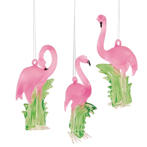 Flamingo Ornament A/3